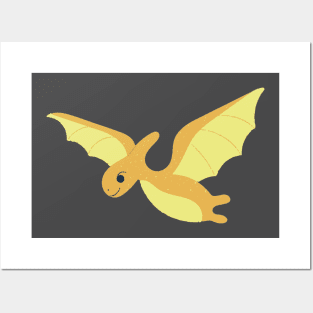 Cute Baby Pterodactyl Posters and Art